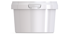 пластиковая банка с крышкой jetb 548 (0,55 л) пищевая круглая