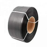 упаковочная лента полипропиленовая пп 15 мм х 1,0 мм (1200 м) серая