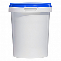 пластиковая банка (стакан) jetb 520 (0,520 л) с синей крышкой