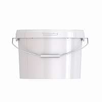 пластиковое ведро jet 30 (3,0 л) с металлической ручкой